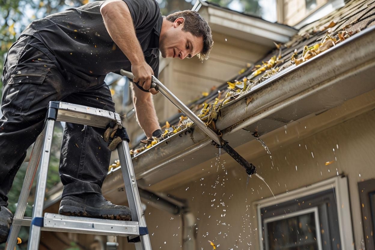 Dachrinnen Reinigung