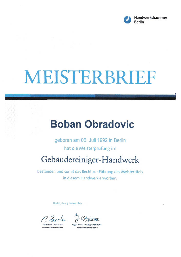 Meisterbrief